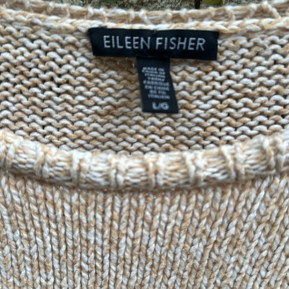Eileen Fisher 100% Organic Cotton Sweater - Picture 3 of 8